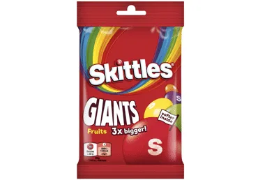 Konfektes Giants Fruits SKITTLES 116g