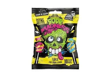 Konfektes uz kociņa Sour Mandness ARGO 90g
