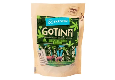 Konfektes ar kaņepju sēklām SKRĪVERU GOTIŅA 250g