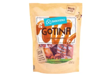 Konf.sāļo karameli SKRĪVERU GOTIŅA 250g