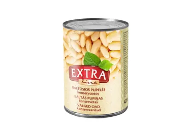 Kons. baltās pupiņas EXTRA LINE 400g