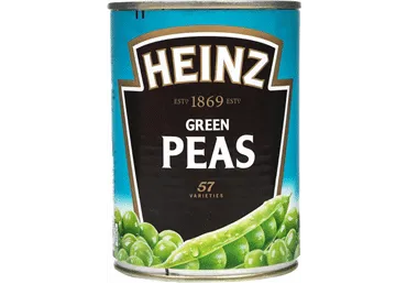 Konservēti zaļie zirnīši HEINZ 400g