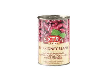 Konserv.sarkanās pupiņas EXTRA LINE 400g