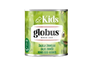 Kons.zaļie zirnīši GLOBUS KIDS 200g