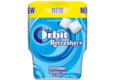 Košļ. gumija Orbit Refreshers pudel. 67g