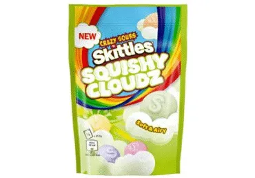 Košļājamās konfektes Squishy Sours SKITTLES 94g