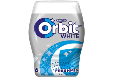Košļ.gumija White Freshmint ORBIT 64g