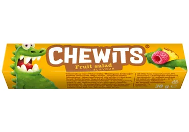 Košļājamās konfektes CHEWITS Fruit Salad 30g