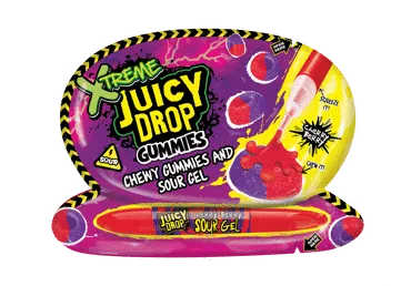 Košļ.konf.BAZOOKA Juicy Drop extreme 57g
