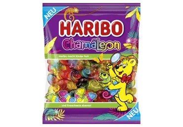 Košļ.konfektes Chamaleon HARIBO 175g