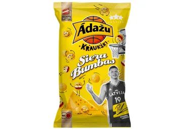 Kraukšķi ĀDAŽU Siera bumbas 165g