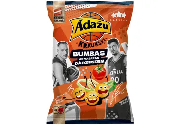Kraukšķi ĀDAŽU vasaras dārzeņu bumbas 100g