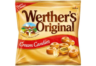 Krējuma karameles WERTHER'S ORIGINAL 135g