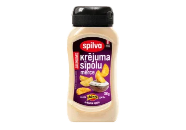 Krējuma sīpolu mērce SPILVA 390g