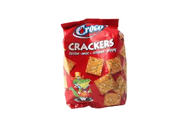Krekeri Croco ar sezamu un magonēm 100g