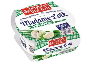 Krēmsiers ar ķiplokiem un garšaugiem Madame Loik150g