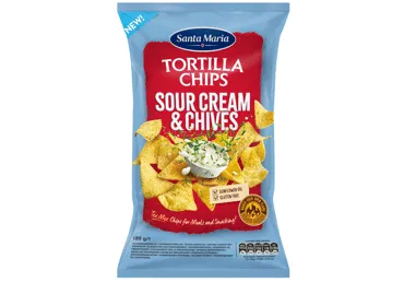 Kuk. čipsi SANTA MARIA krēj.maurl.185g