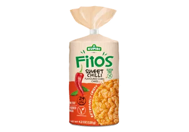 Kukurūzas galetes FITOS Sweet Chilli bez glutēna 120g