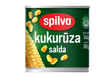 Kukurūza saldā SPILVA 340g