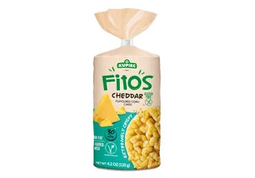 Kukurūzas galetes FITOS Cheddar b/g 120g