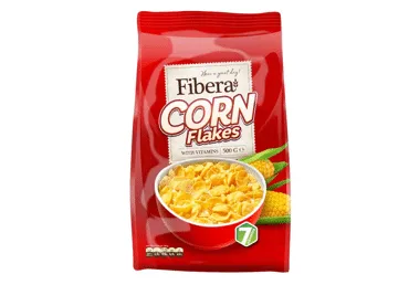 Kukurūzas pārslas FIBERA 500 g