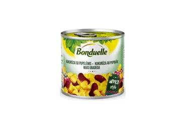 Kukurūzas sark. pup. mais.BONDUELLE 170g