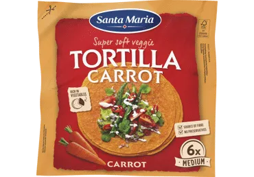 Kviešu tortilja SANTA MARIA burkānu 240g
