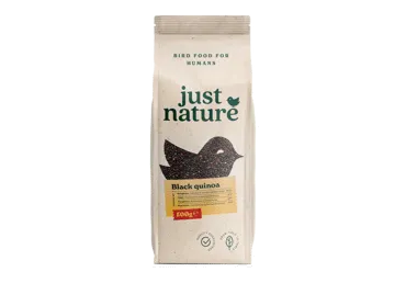 Kvinoja melnā JUST NATURE 500g