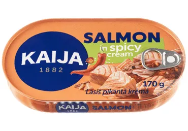 Laša fileja pikantā krēmā KAIJA 170g