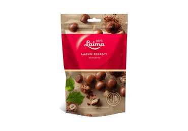 Lazdu rieksti piena šokolādē LAIMA 140g