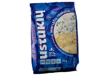 Lēcu kraukšķi ar zilā siera garšu 70g