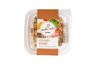 Lēcu salāti ar šķiņķi MEISTARA MARKA 200g