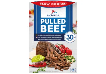 Lēni vārīta plēšamā liellopu gaļa BV 700g