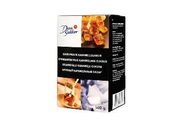 Lielkristālu karamelizēts cukurs DAN SUKKER 500g