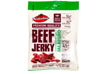 Liellopa uzkoda Beef Jerky Jalapeno 45g