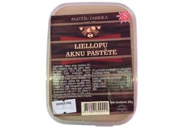 Liellopu aknu pastēte 200g 