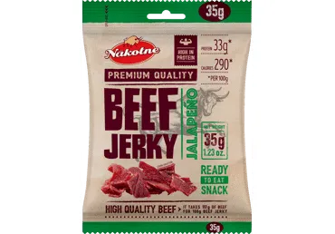 Liellopu gaļas uzkoda Beef Jerky Jalapeno NĀKOTNE 35g