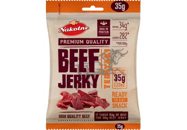 Liellopa uzkoda Beef Jerky Teriyaki NĀKOTNE 35g