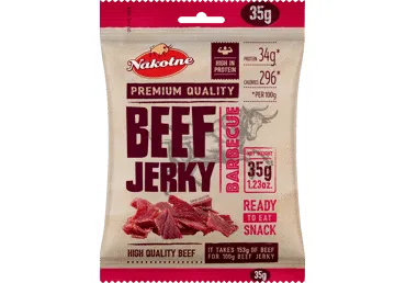 Liellopa uzkoda Beef Jerky BBQ NĀKOTNE 35g