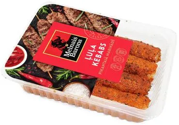 Ļuļa kebabs pikantajā marinādē MELNAIS BARONS 400g