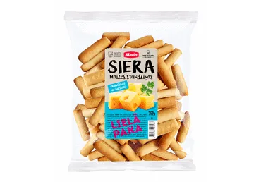 Maizes standziņas MARIO ar sieru 360g