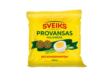 Majonēze SVEIKS PROVANSAS 67% 250ml