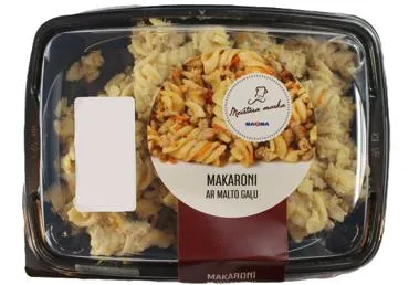Makaroni ar malto gaļu MEISTARA MARKAM 350g