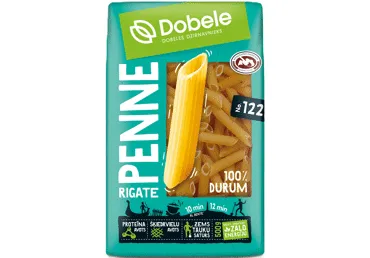 Makaroni DOBELE Penne Rigate 500g