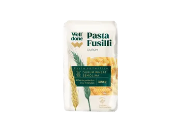 Makaroni Fusilli WELL DONE 500g