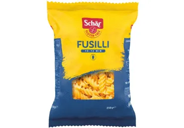 Makaroni spirāles Fusilli SCHAR b/g 250g