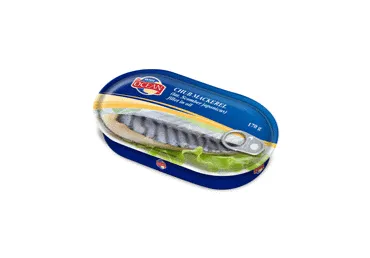 Makreles fileja OCEAN eļļā 170g
