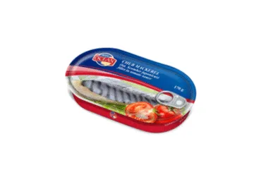 Makreles fileja OCEAN tomātu mērcē 170g