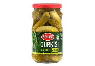 Marinēti gurķīši SPILVA 330g