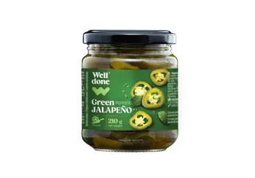 Marin.Jalapeno pipari  WELLDONE 210g